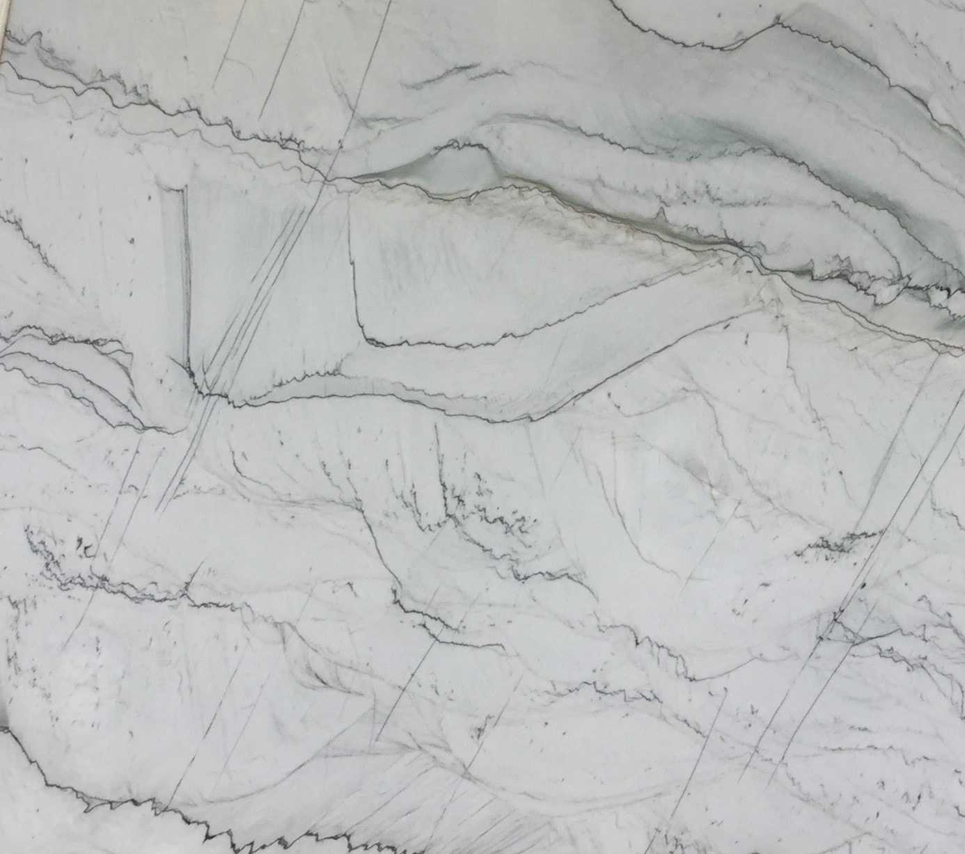 Infinity White 2cm · Polished slab, full view