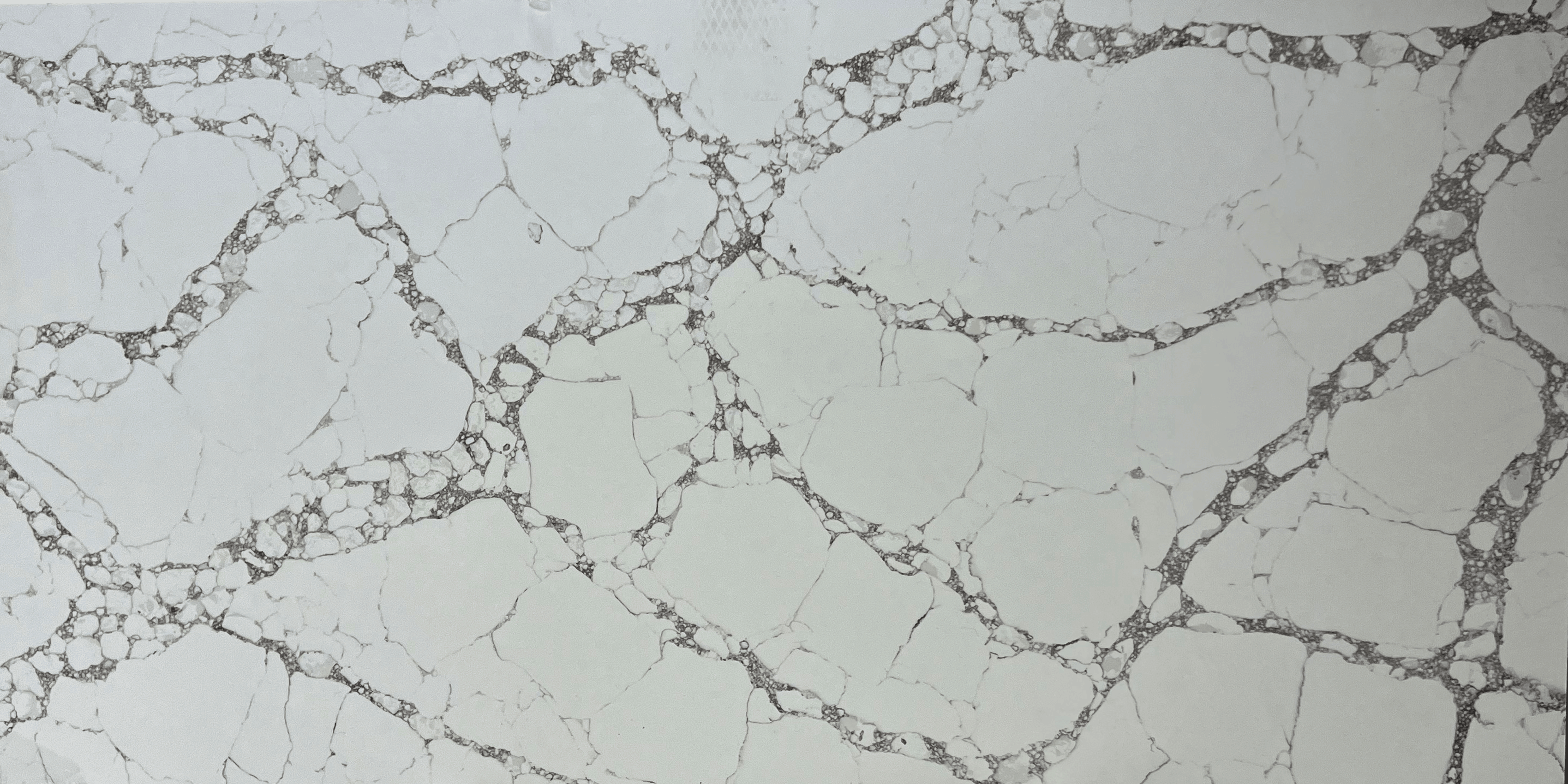 AcarAStone Cal. Roma Matte 2cm · Matte · 127" × 63" slab, full view
