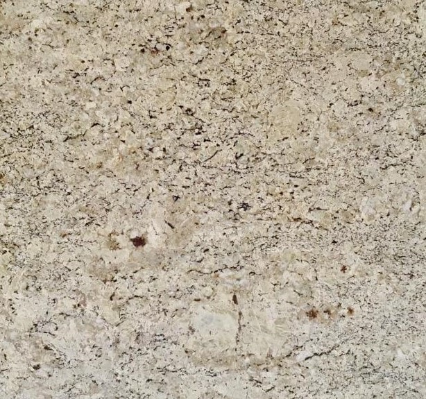 White Cashew 2cm · Polished slab, full view
