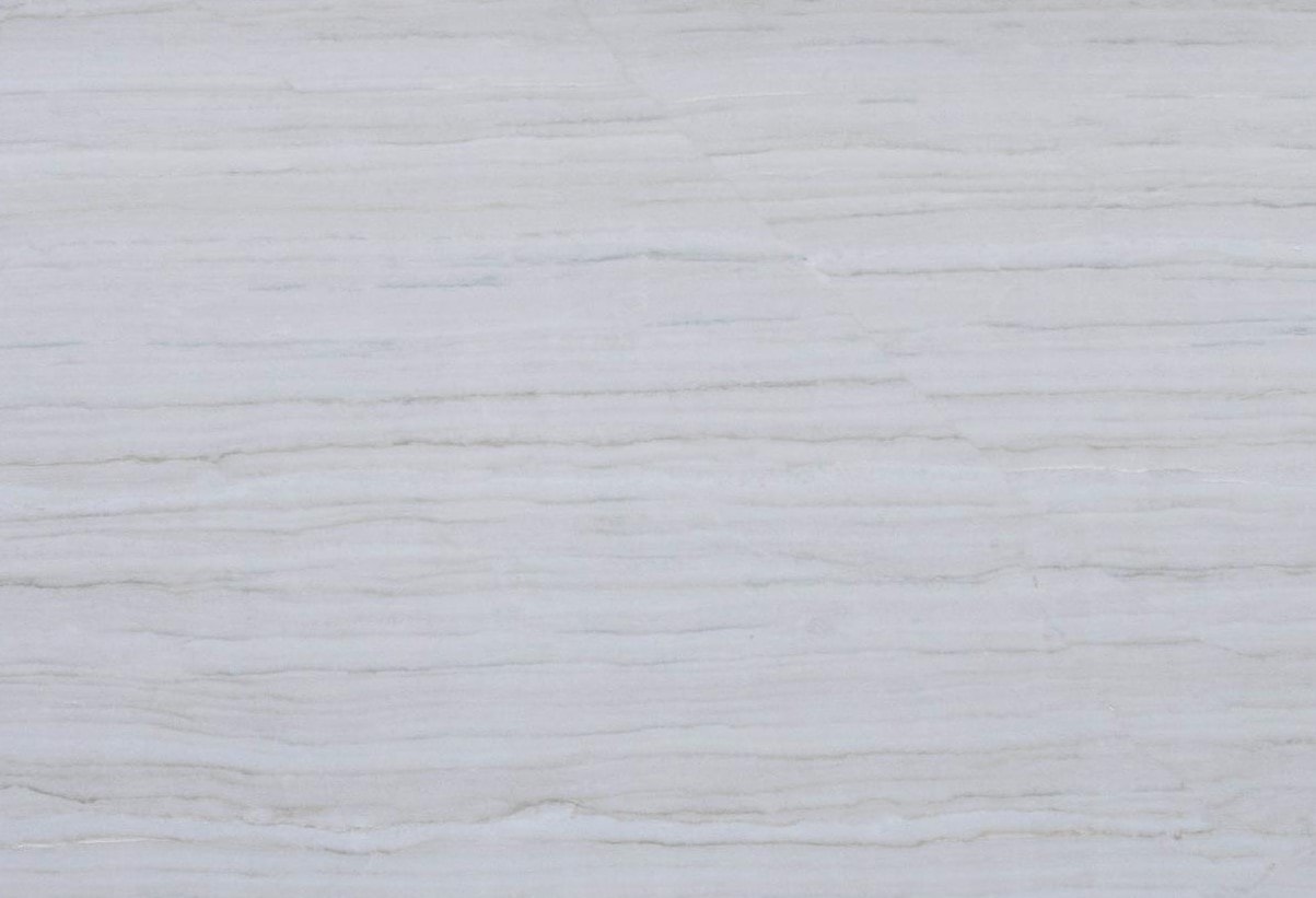 White Macauba 2cm · Polished slab, full view