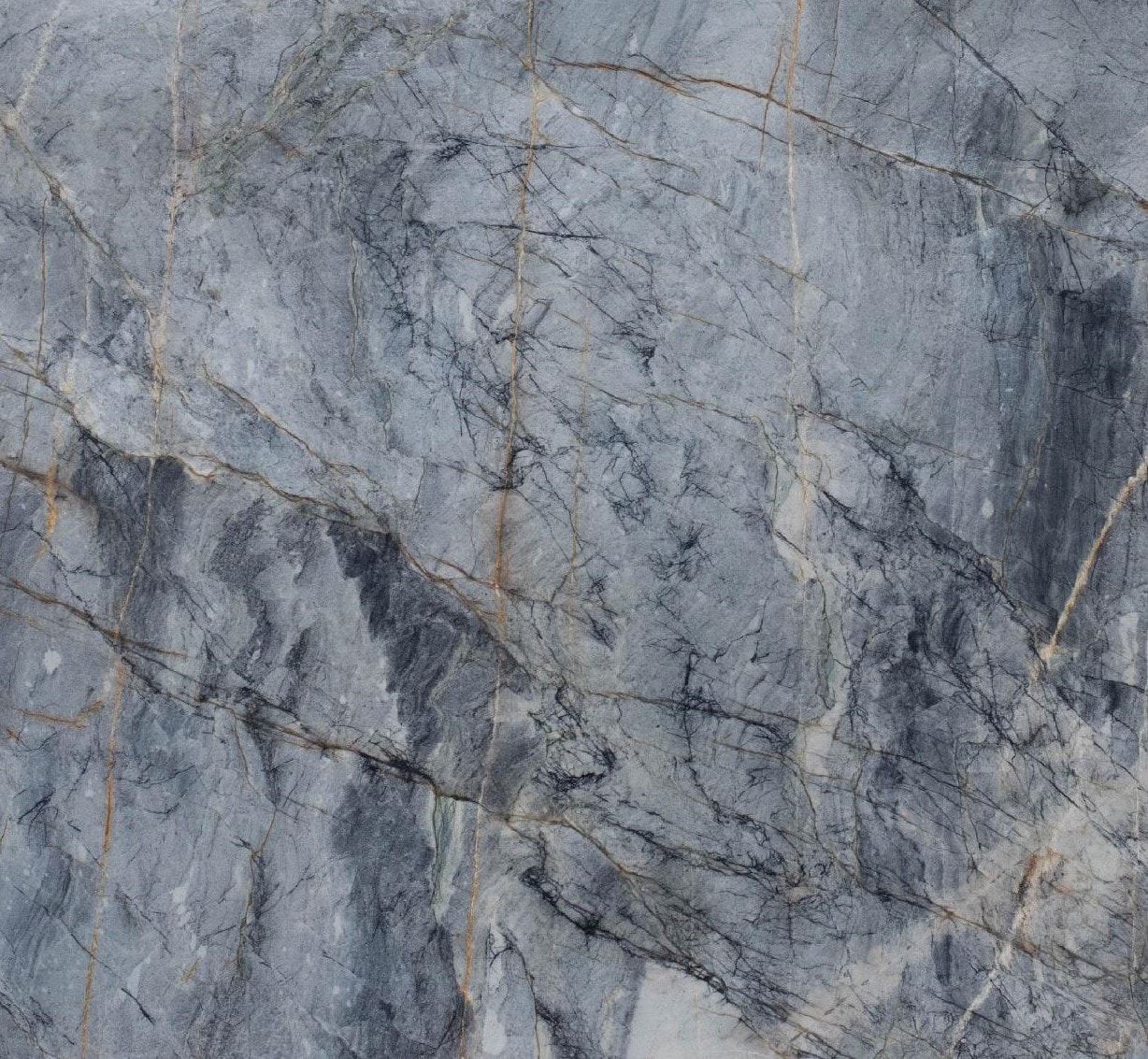 Ijen Blue 2cm · Polished slab, full view