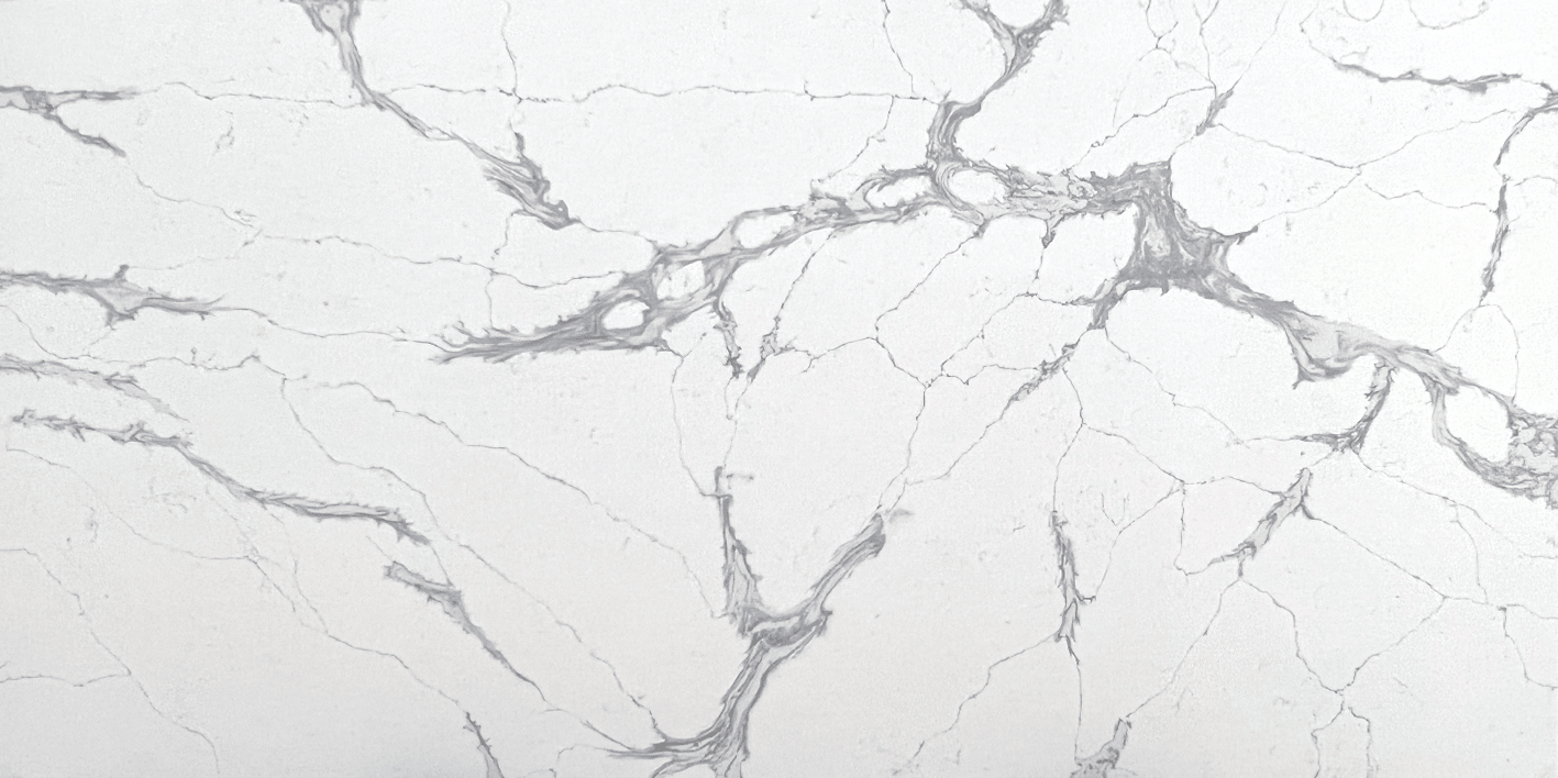 AcarAStone Calacatta Spring 2cm · Polished · 127" × 63" slab, full view