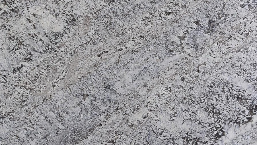 Azul Aran 2cm · Polished slab, full view