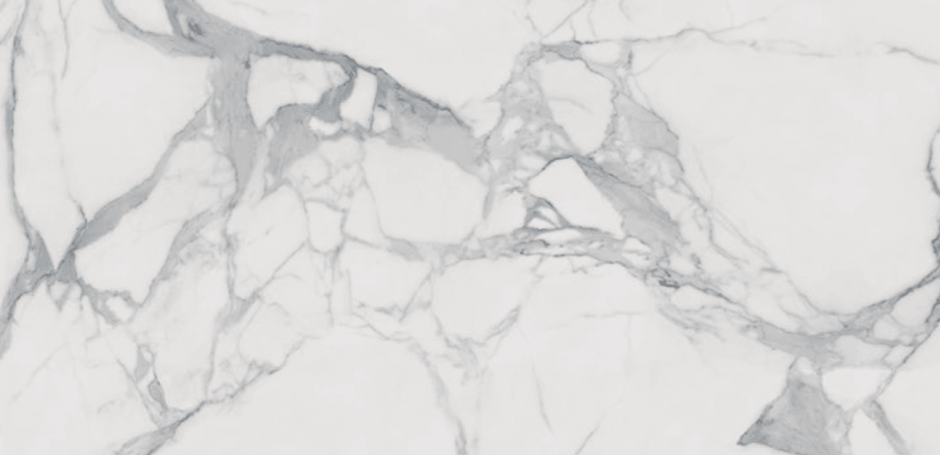Q-LUXE Statuario Extra 2cm · Polished · 126" × 63" slab, full view
