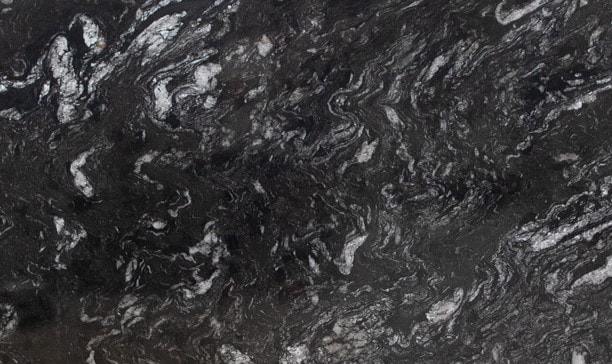 Titanium Leathered 3cm · Leathered slab, full view