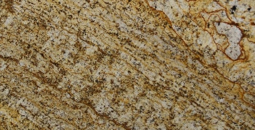 Sienna Gold 3cm · Dual Finish Polished/Leathered slab, full view