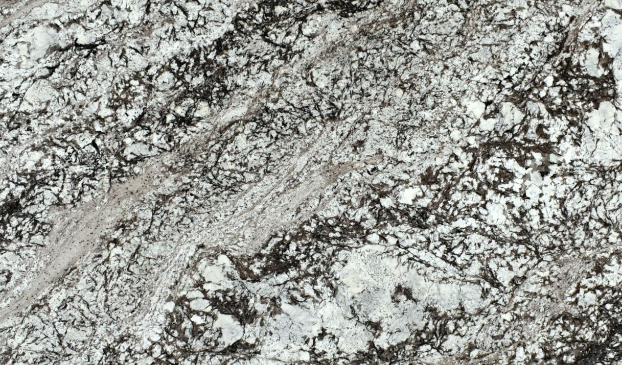 Cabala White 3cm · Polished slab, full view