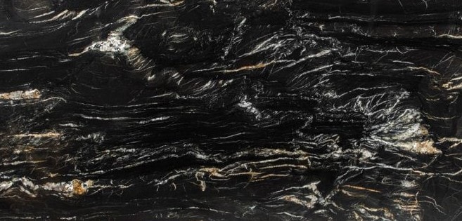 Desert Fire Leathered Quartzite 2cm · Leathered slab, full view