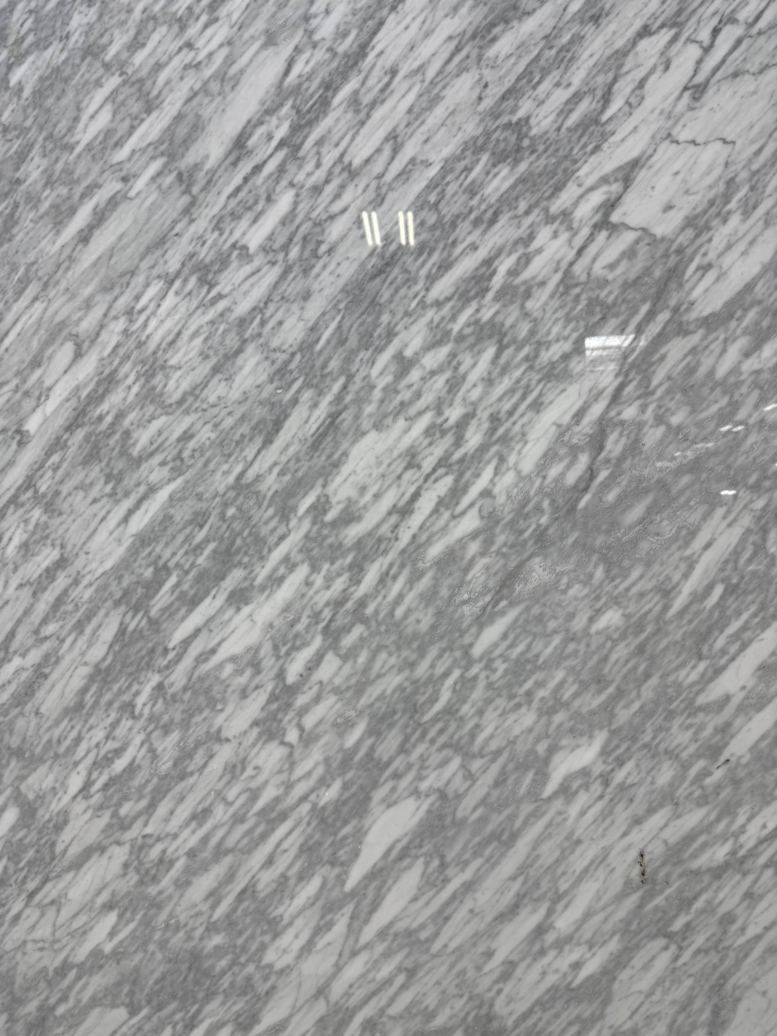 Bianco Carrara Extra 2cm · Polished slab, full view