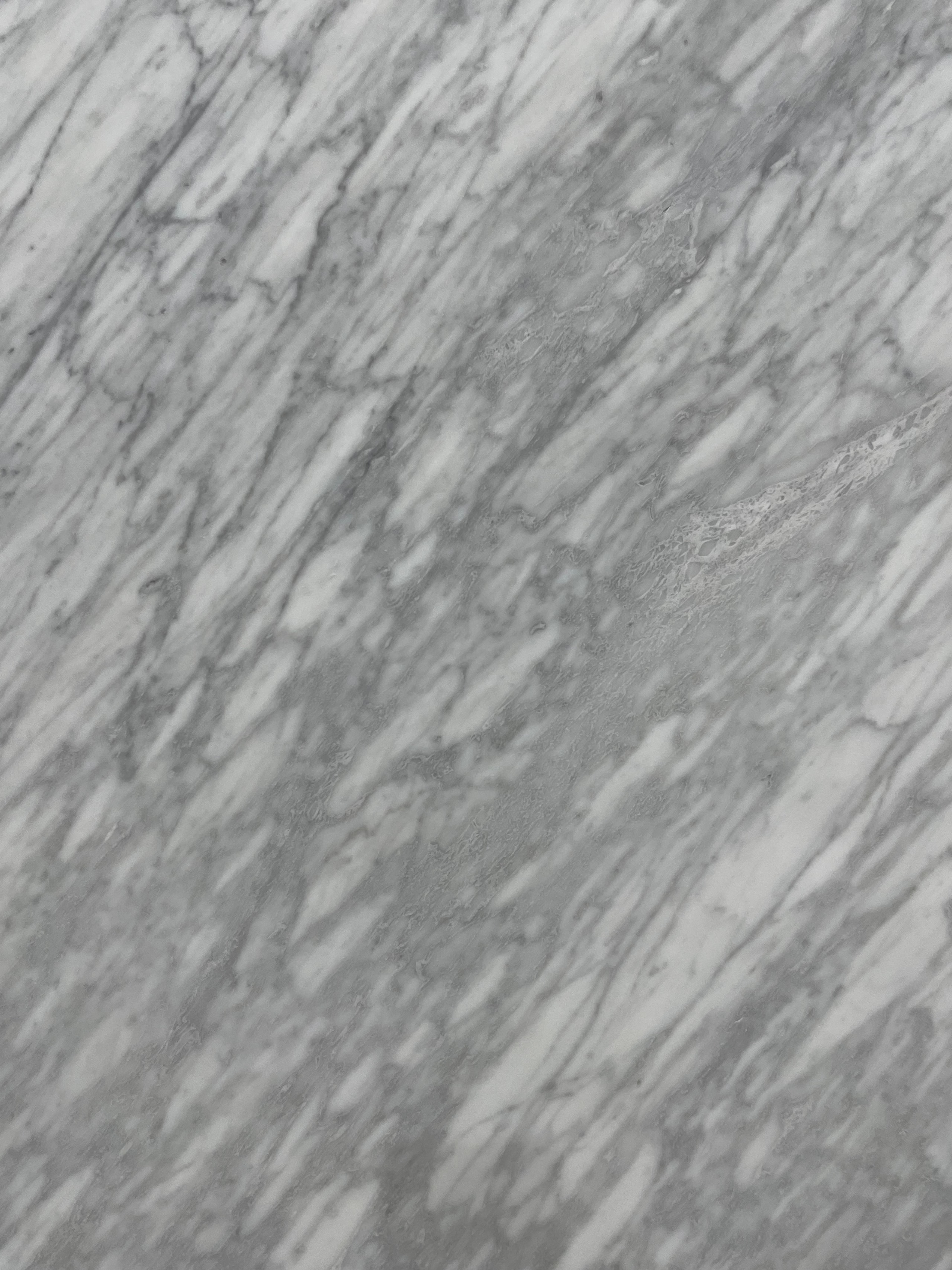 Bianco Carrara Extra Honed 2cm · Polished slab, full view