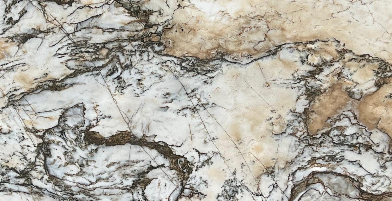 Macchia Vecchia Quartzite 2cm · Polished slab, full view