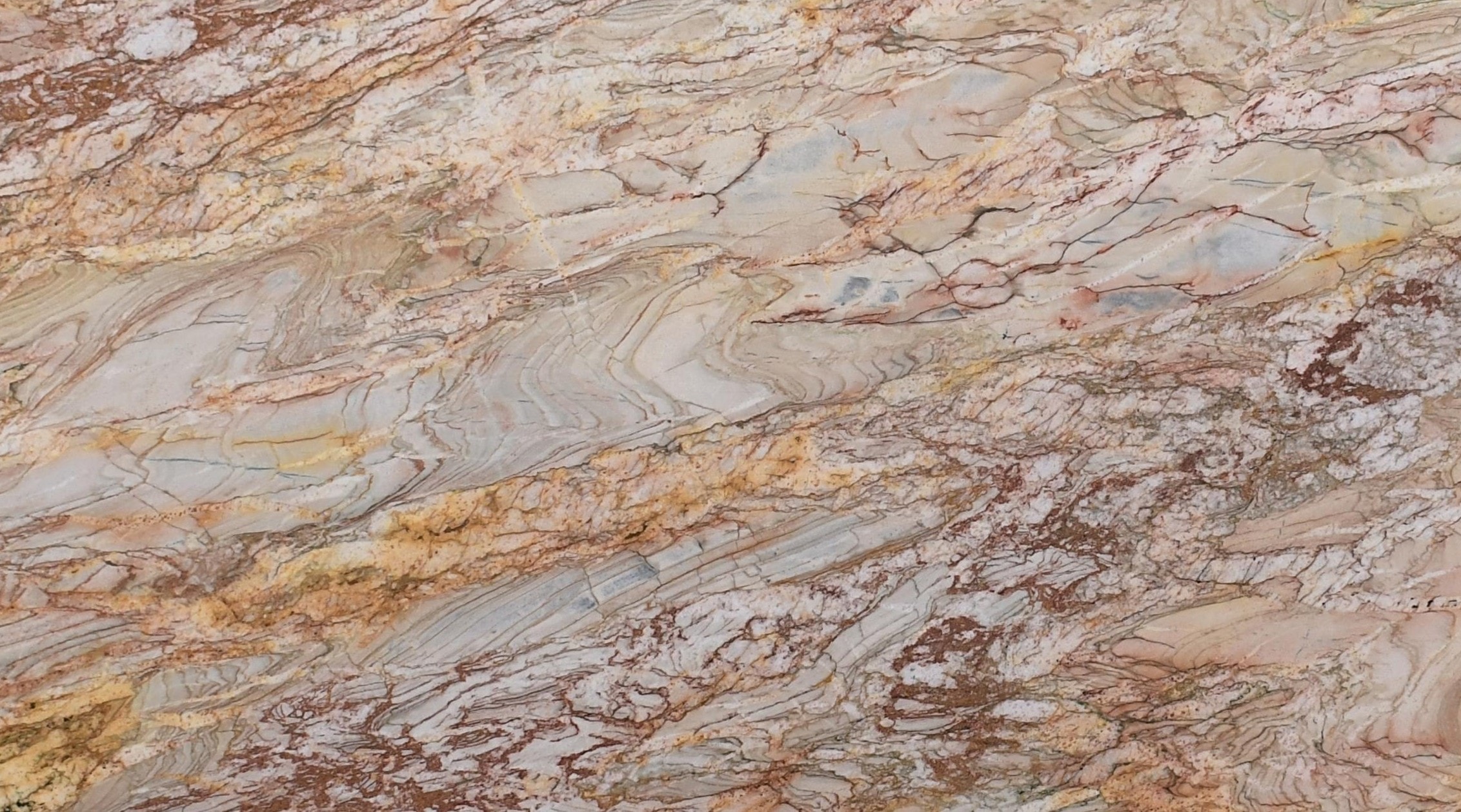 Uluru Outback 2cm · Polished slab, full view