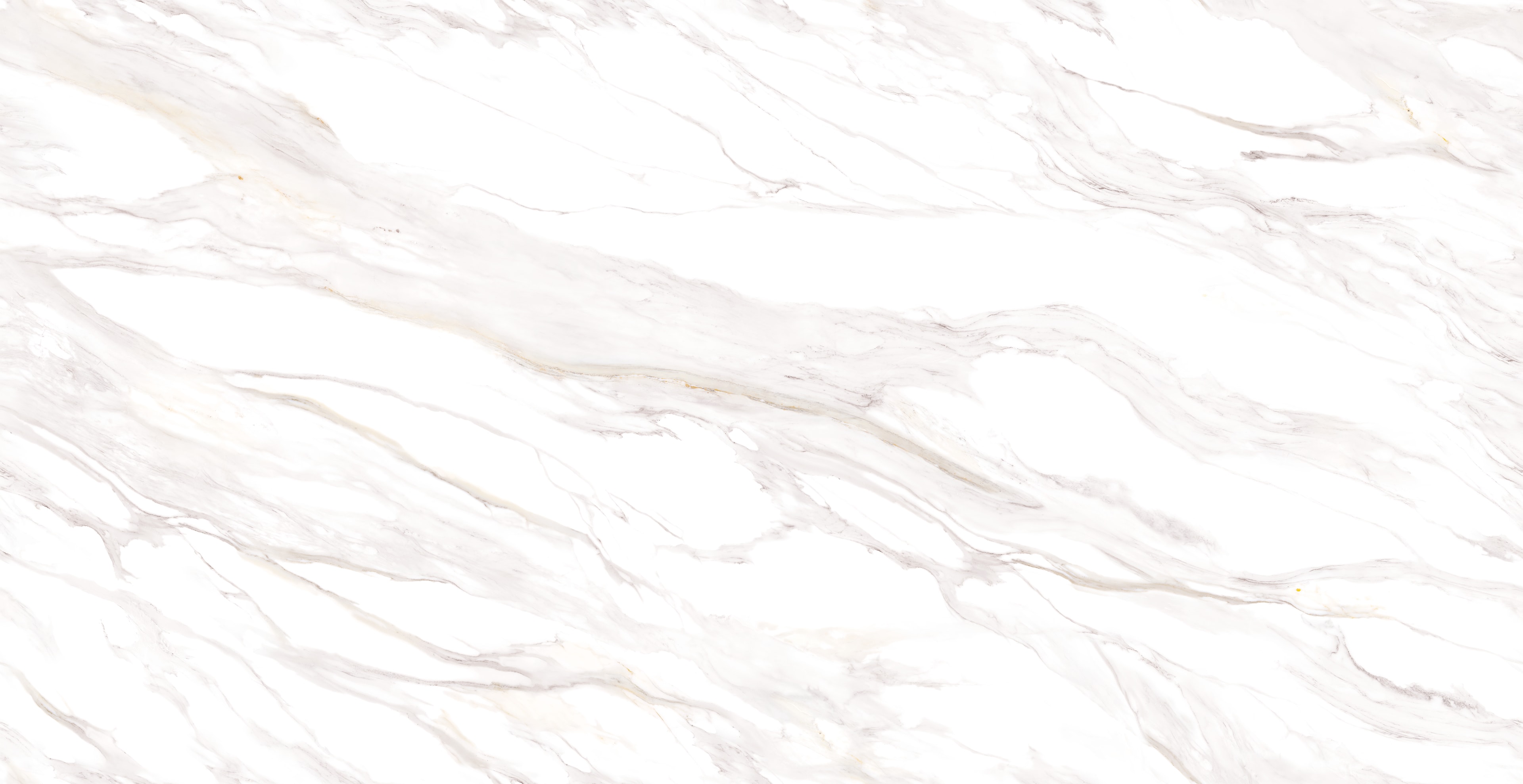 AcarAStone RE-FB Calacatta Aurum 2cm · Polished · 126" × 63" slab, full view
