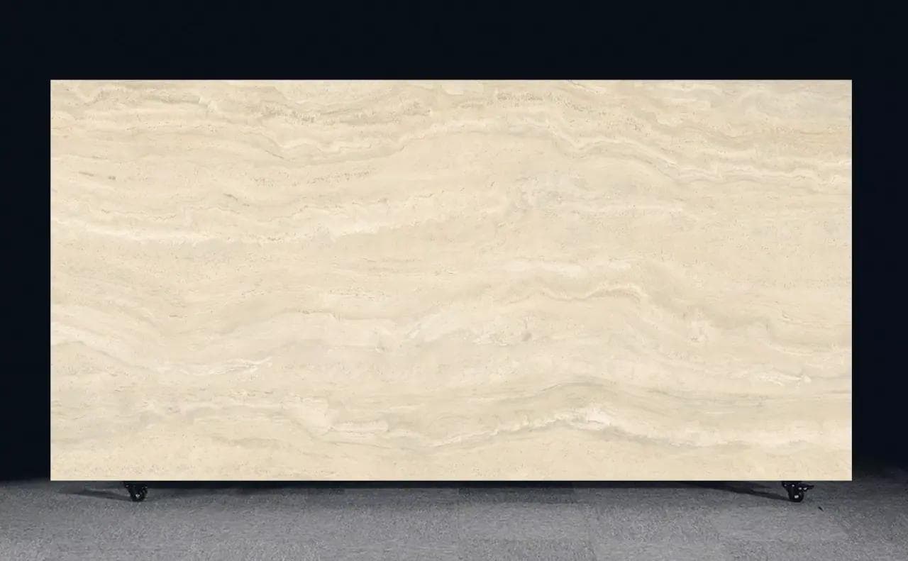 Florim Gold Travertine porcelain slab