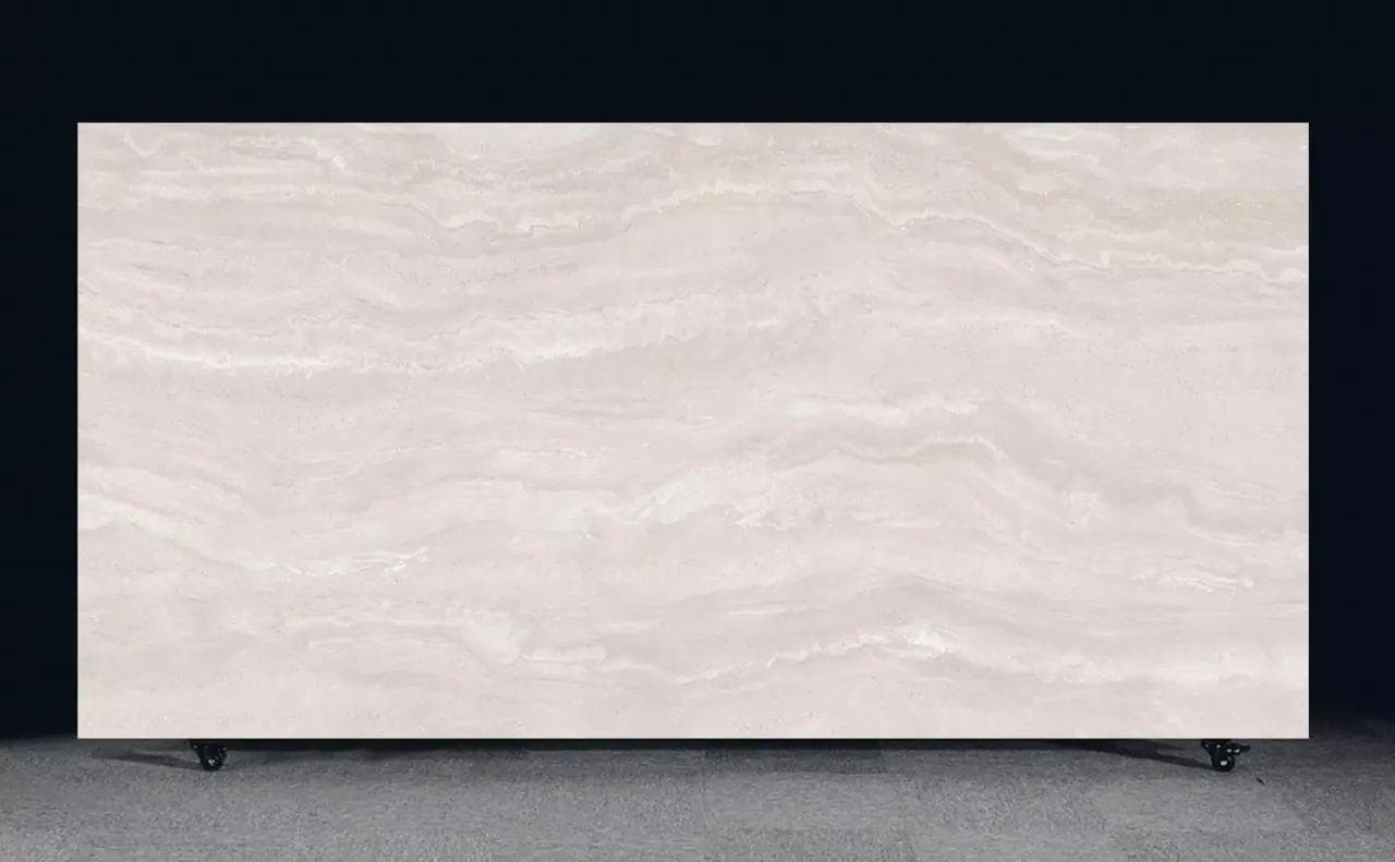 Florim Pearl Travertine porcelain slab