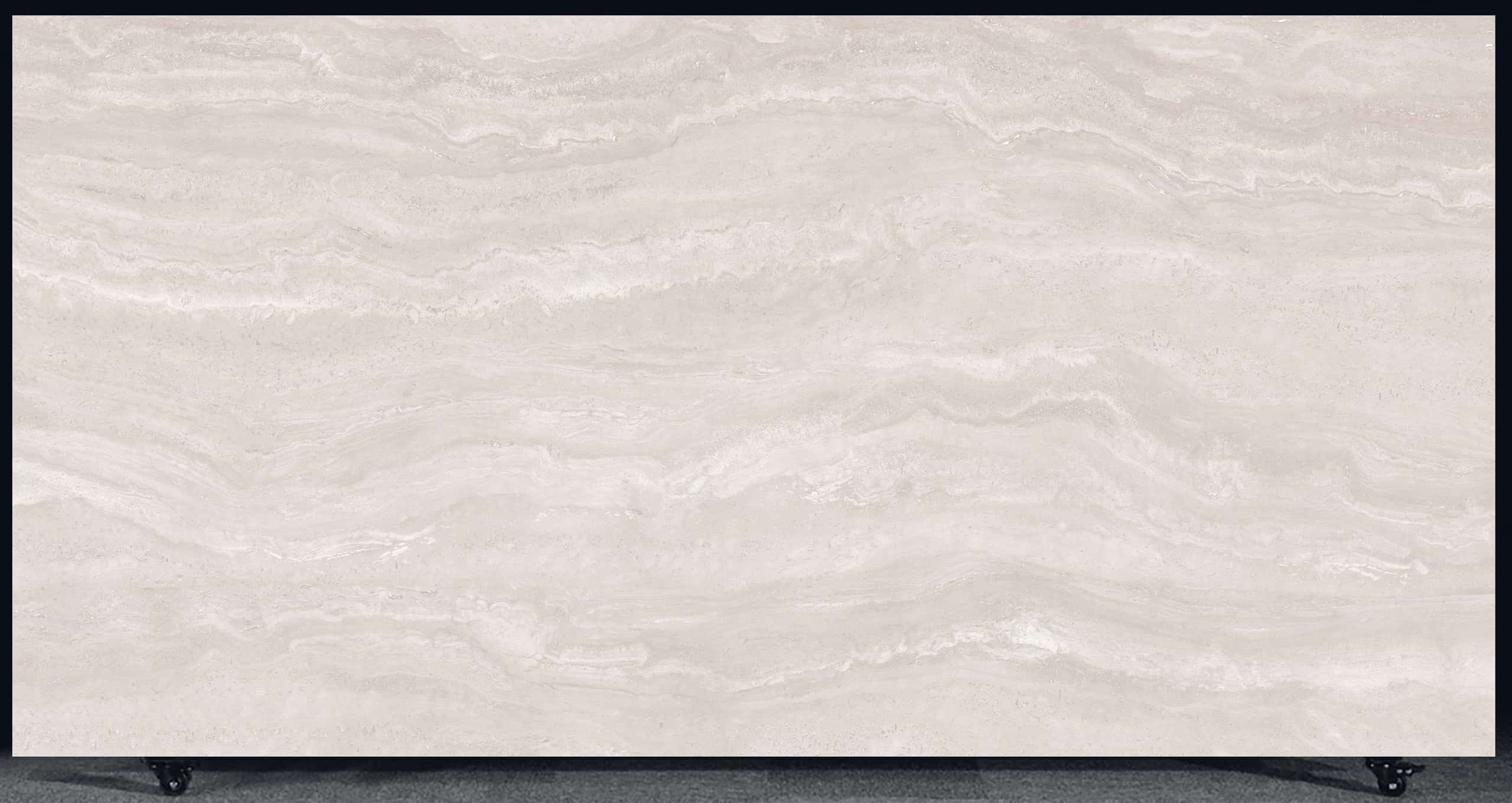 FLORIM Pearl Travertine Matte/Leather slab at Aracruz RE
