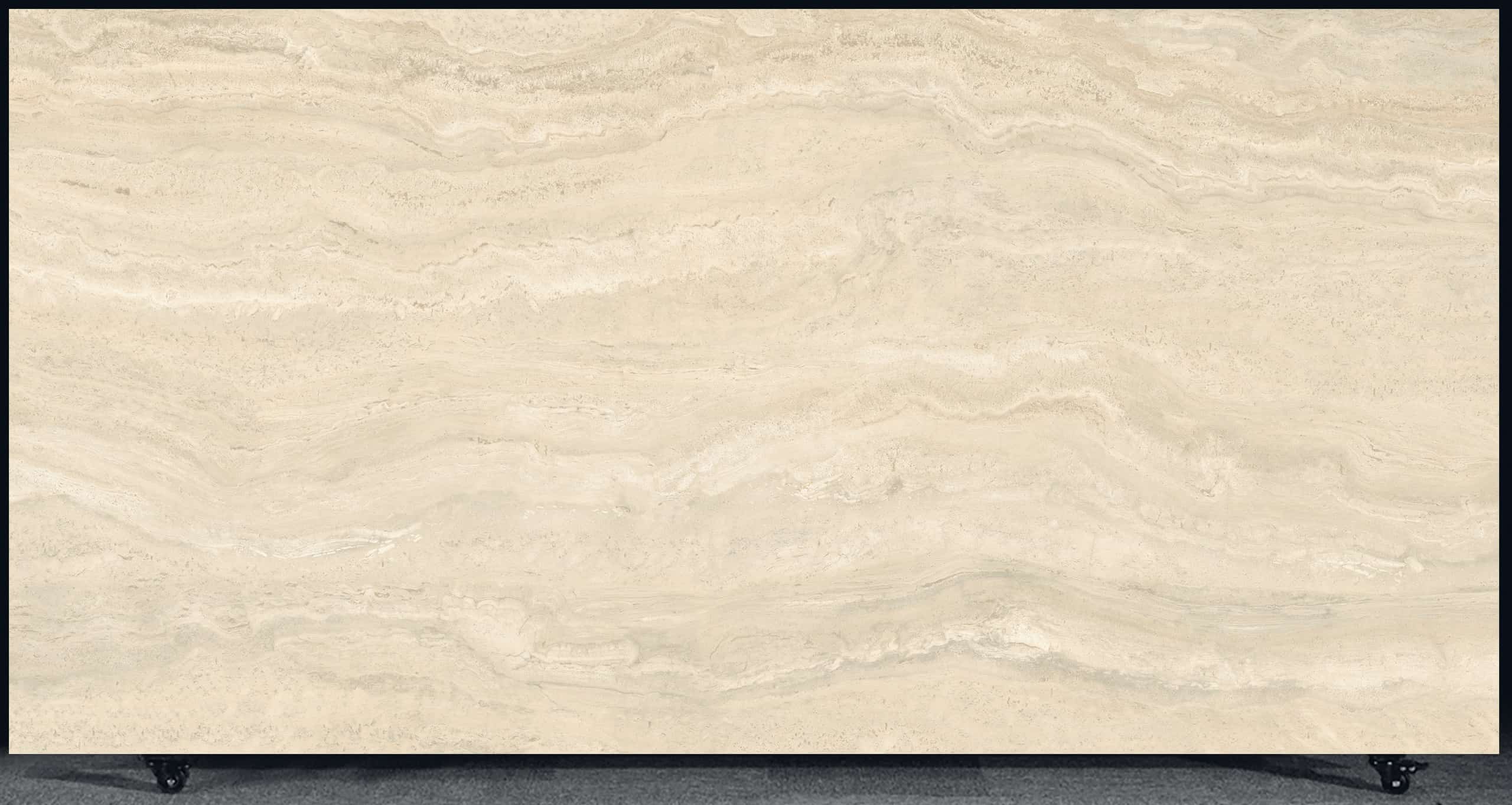 FLORIM Gold Travertine Matte/Leather slab at Aracruz RE
